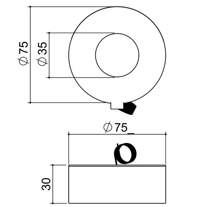 Toroidal Current Transformer Toro Ring Type